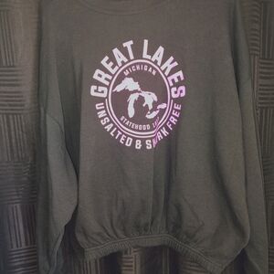 Black Great Lakes Sweatshirt
